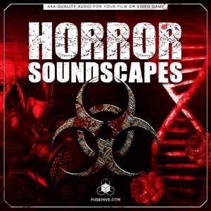 Image of a sound effects library on Sonniss: "AAA-Quality Sound Effects for Horror Films & Video Games.