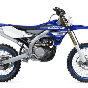 The image is of a sound effects library on Sonniss showcasing the Yamaha WR450F 2019 for realistic motorcycle sounds.