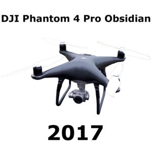 Image of a Black DJI Phantom 4 Pro from a sound library, perfect for drone sound effects enthusiasts on Sonniss.