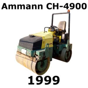 Discover the Ammann CH-4900 1999 road roller in our sound effects library, ideal for construction SFX enthusiasts.