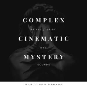 An eerie sound effects library image on Sonniss: a person with fern leaves, perfect for complex cinematic mystery sounds.