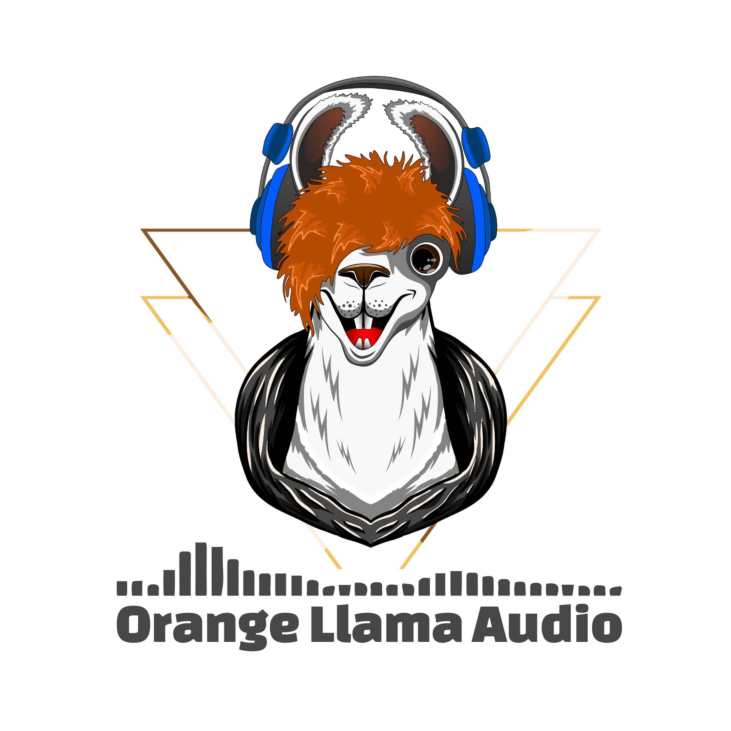 Orange Llama Audio logo