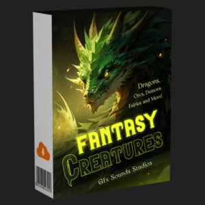Experience the Fantasy Creatures SFX library on Sonniss: unleash dragons, orcs, and more with this sound effects collection.