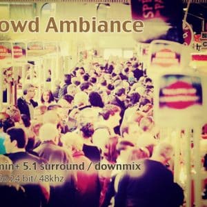 Image of an indoor market crowd ambiance from a sound effects library on Sonniss; perfect for immersive sfx project scenes.