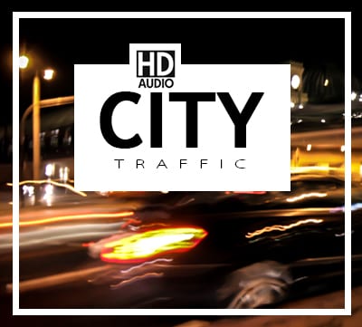 City Traffic sound effects library